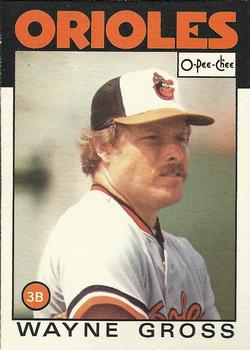 1986 O-Pee-Chee Baseball Cards 173     Wayne Gross